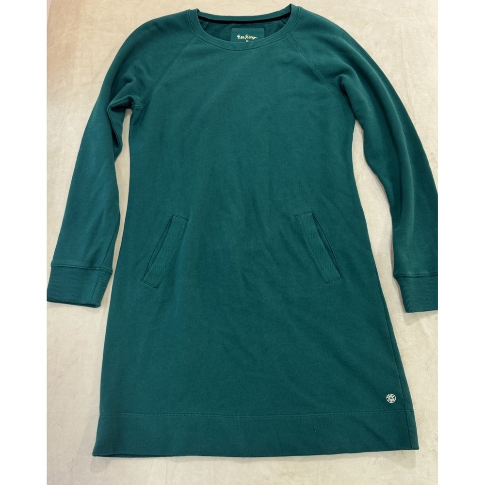 Lilly Pulitzer Beach Comber Long Sleeve Dress Evergreen Size‎ Medium